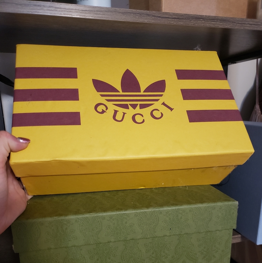 Gucci X Adidas shoe box ( BOX ONLY)